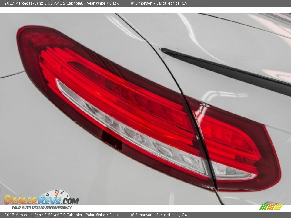 2017 Mercedes-Benz C 63 AMG S Cabriolet Polar White / Black Photo #36