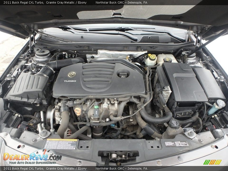 2011 Buick Regal CXL Turbo Granite Gray Metallic / Ebony Photo #2
