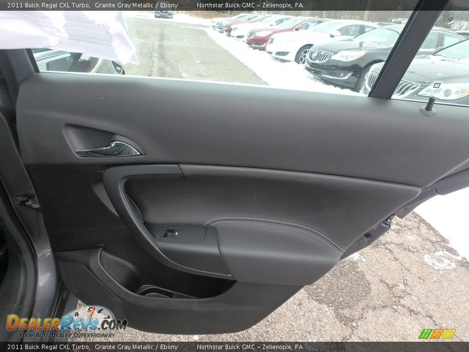 2011 Buick Regal CXL Turbo Granite Gray Metallic / Ebony Photo #9