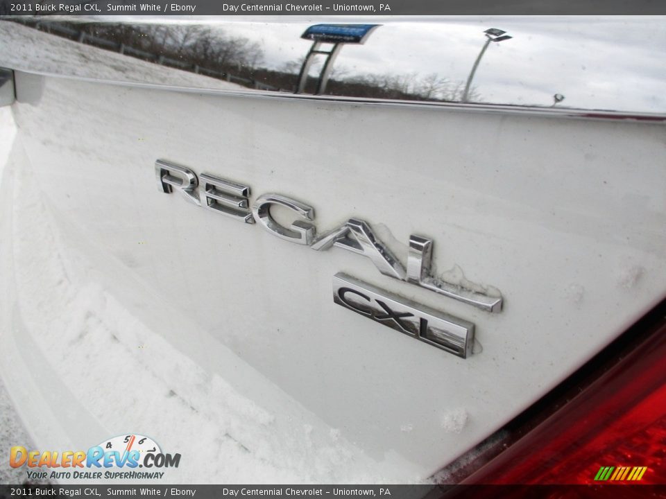 2011 Buick Regal CXL Summit White / Ebony Photo #12