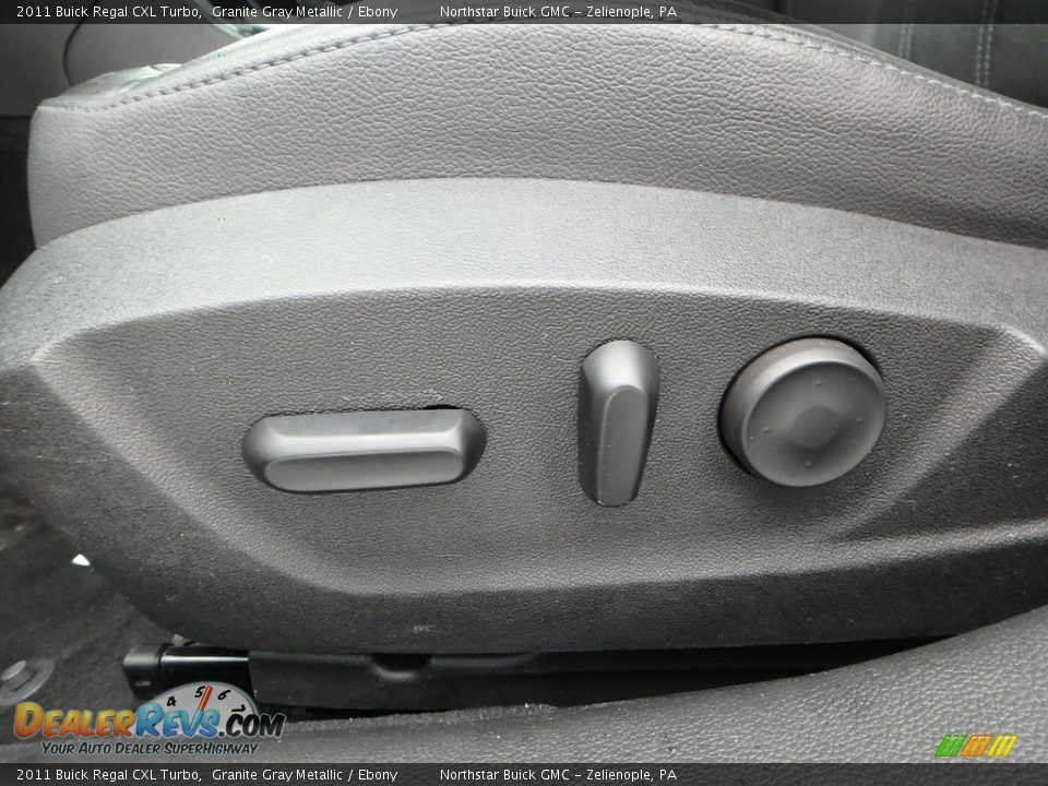 2011 Buick Regal CXL Turbo Granite Gray Metallic / Ebony Photo #22