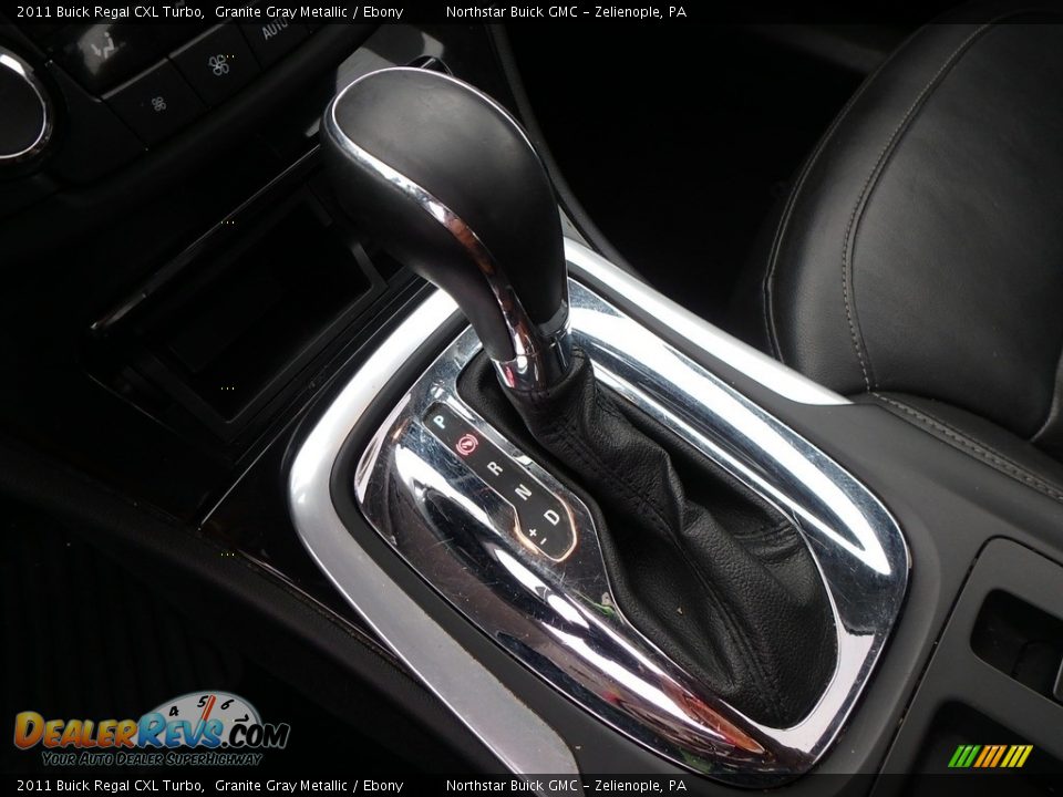 2011 Buick Regal CXL Turbo Granite Gray Metallic / Ebony Photo #25