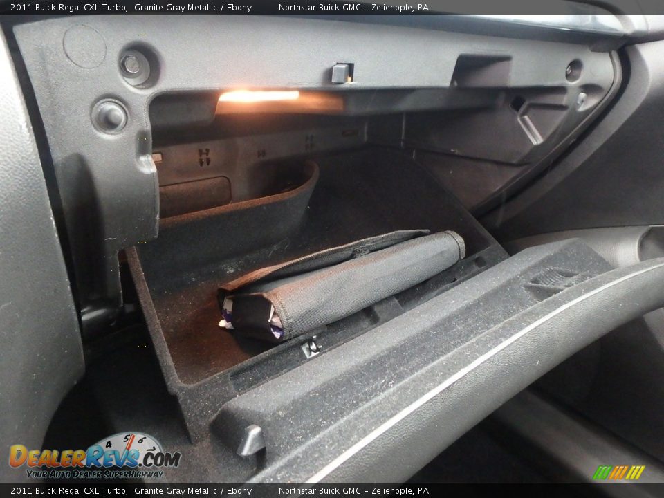 2011 Buick Regal CXL Turbo Granite Gray Metallic / Ebony Photo #29