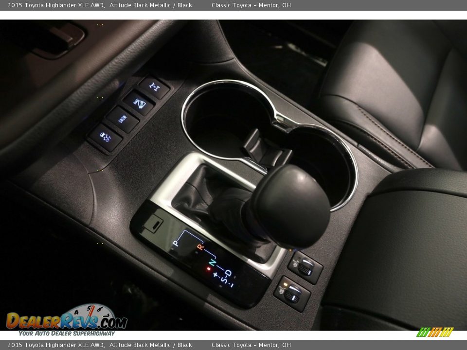 2015 Toyota Highlander XLE AWD Attitude Black Metallic / Black Photo #13