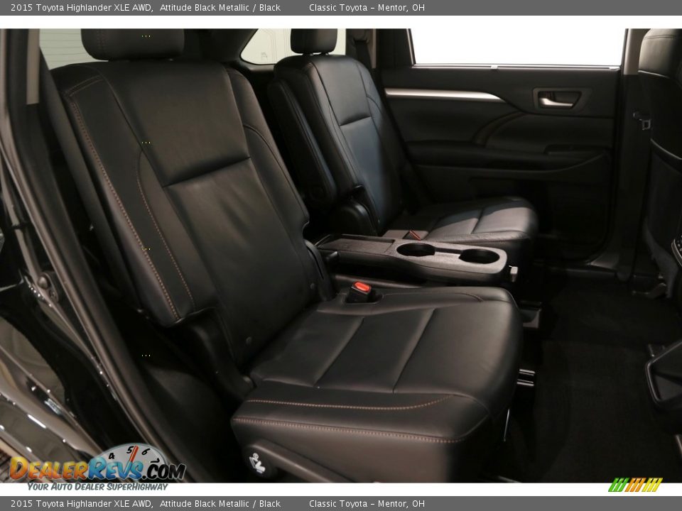 2015 Toyota Highlander XLE AWD Attitude Black Metallic / Black Photo #15