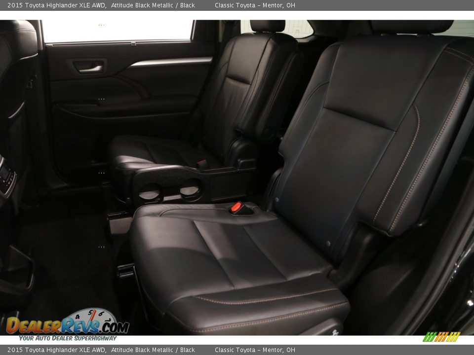 2015 Toyota Highlander XLE AWD Attitude Black Metallic / Black Photo #19