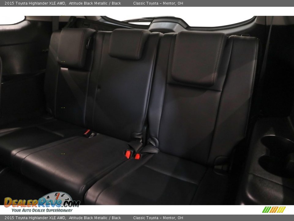 2015 Toyota Highlander XLE AWD Attitude Black Metallic / Black Photo #20