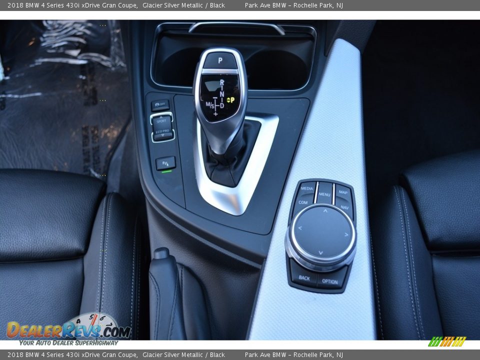 2018 BMW 4 Series 430i xDrive Gran Coupe Glacier Silver Metallic / Black Photo #17