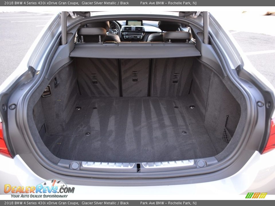 2018 BMW 4 Series 430i xDrive Gran Coupe Glacier Silver Metallic / Black Photo #22