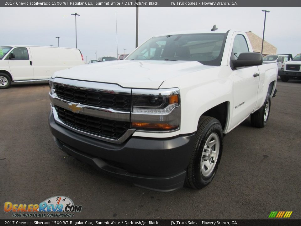 2017 Chevrolet Silverado 1500 WT Regular Cab Summit White / Dark Ash/Jet Black Photo #1