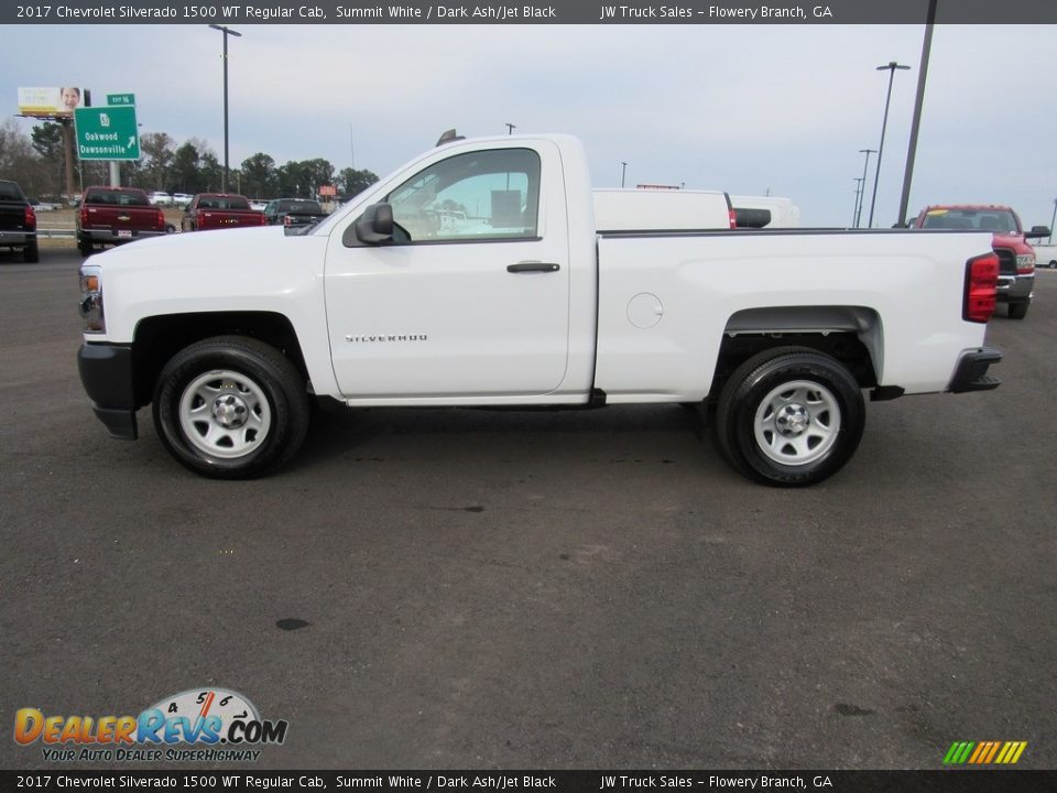 2017 Chevrolet Silverado 1500 WT Regular Cab Summit White / Dark Ash/Jet Black Photo #2