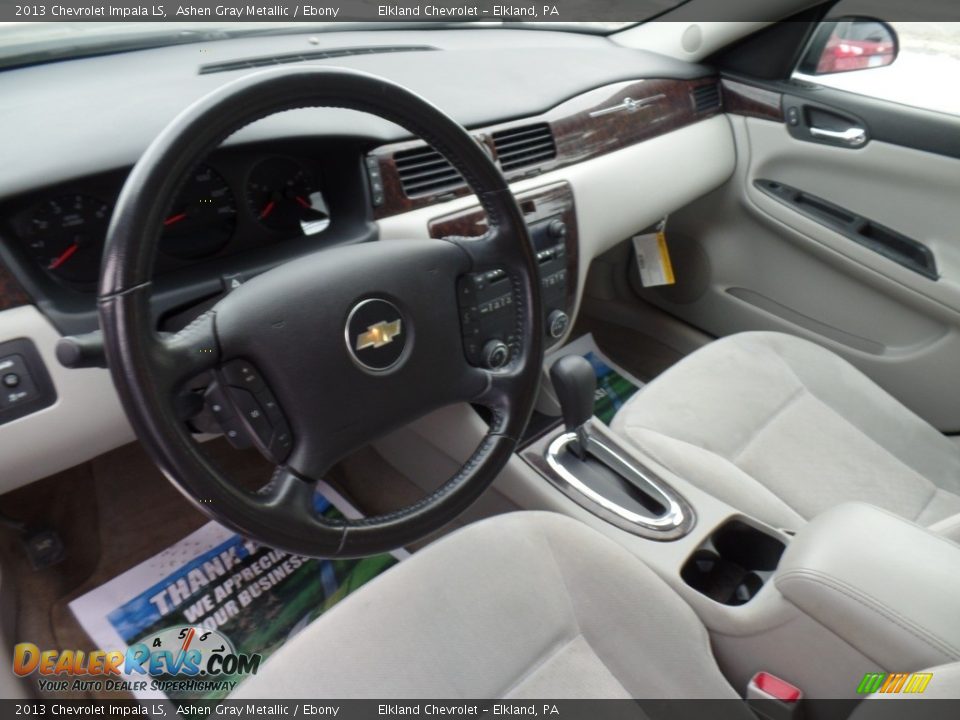 2013 Chevrolet Impala LS Ashen Gray Metallic / Ebony Photo #13