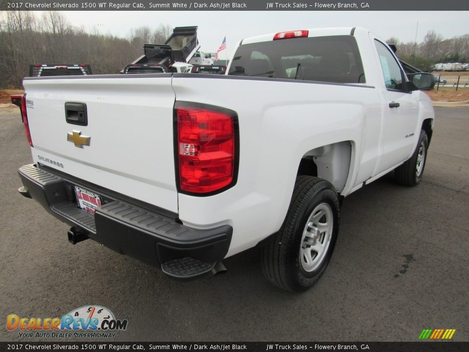 2017 Chevrolet Silverado 1500 WT Regular Cab Summit White / Dark Ash/Jet Black Photo #5