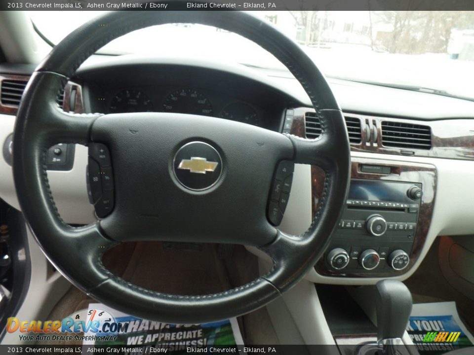 2013 Chevrolet Impala LS Ashen Gray Metallic / Ebony Photo #14