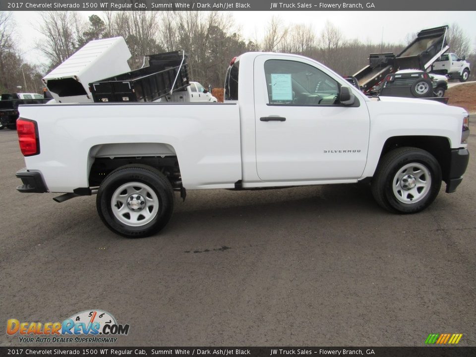2017 Chevrolet Silverado 1500 WT Regular Cab Summit White / Dark Ash/Jet Black Photo #6
