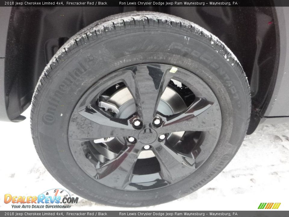 2018 Jeep Cherokee Limited 4x4 Firecracker Red / Black Photo #8