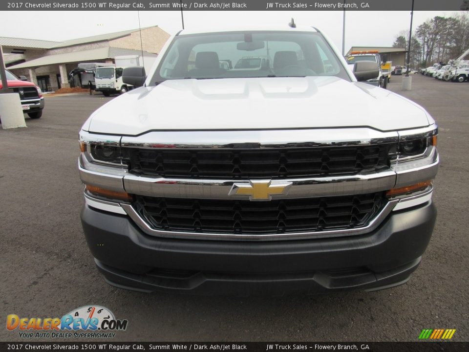 2017 Chevrolet Silverado 1500 WT Regular Cab Summit White / Dark Ash/Jet Black Photo #8