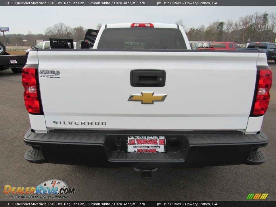 2017 Chevrolet Silverado 1500 WT Regular Cab Summit White / Dark Ash/Jet Black Photo #9