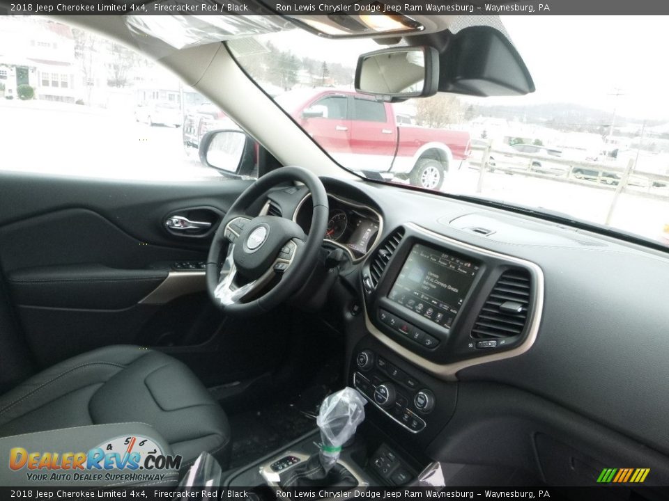2018 Jeep Cherokee Limited 4x4 Firecracker Red / Black Photo #11
