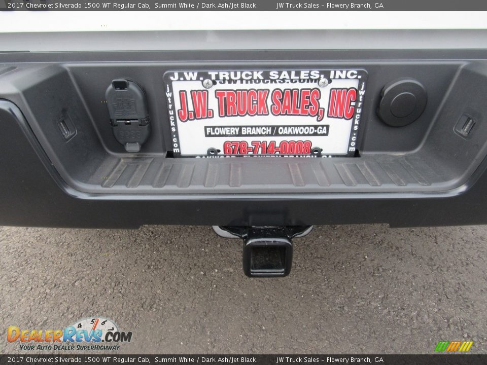 2017 Chevrolet Silverado 1500 WT Regular Cab Summit White / Dark Ash/Jet Black Photo #11