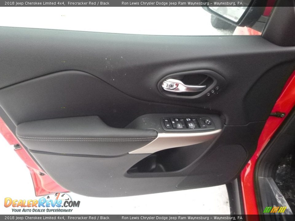 2018 Jeep Cherokee Limited 4x4 Firecracker Red / Black Photo #13