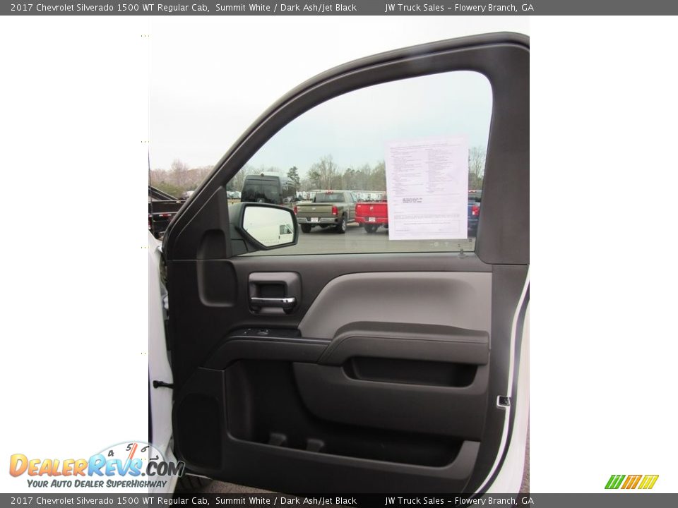 2017 Chevrolet Silverado 1500 WT Regular Cab Summit White / Dark Ash/Jet Black Photo #13
