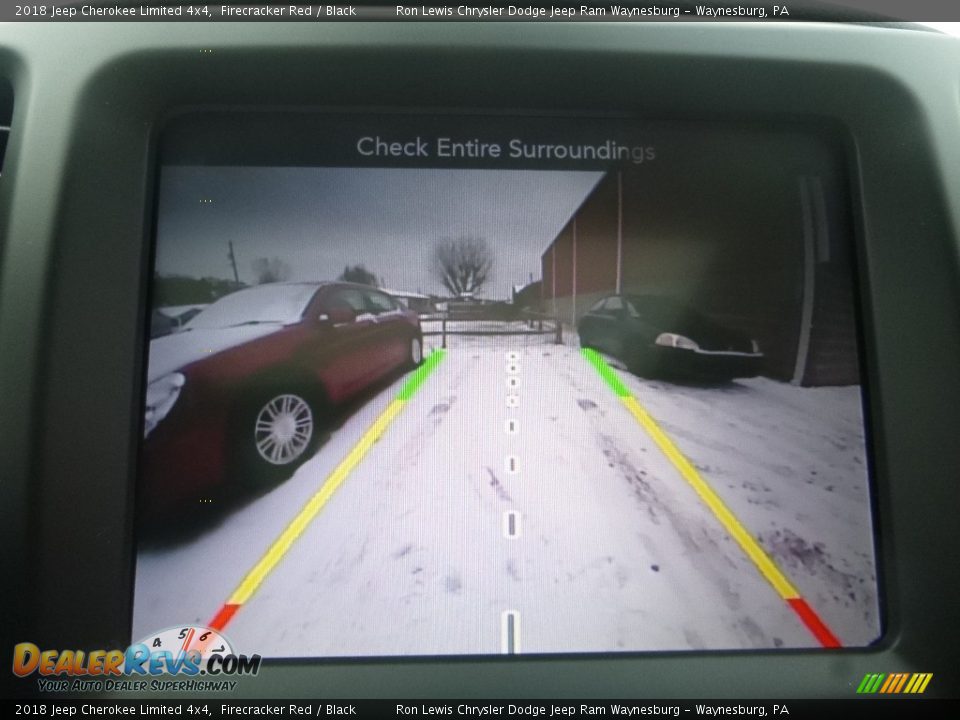 2018 Jeep Cherokee Limited 4x4 Firecracker Red / Black Photo #17