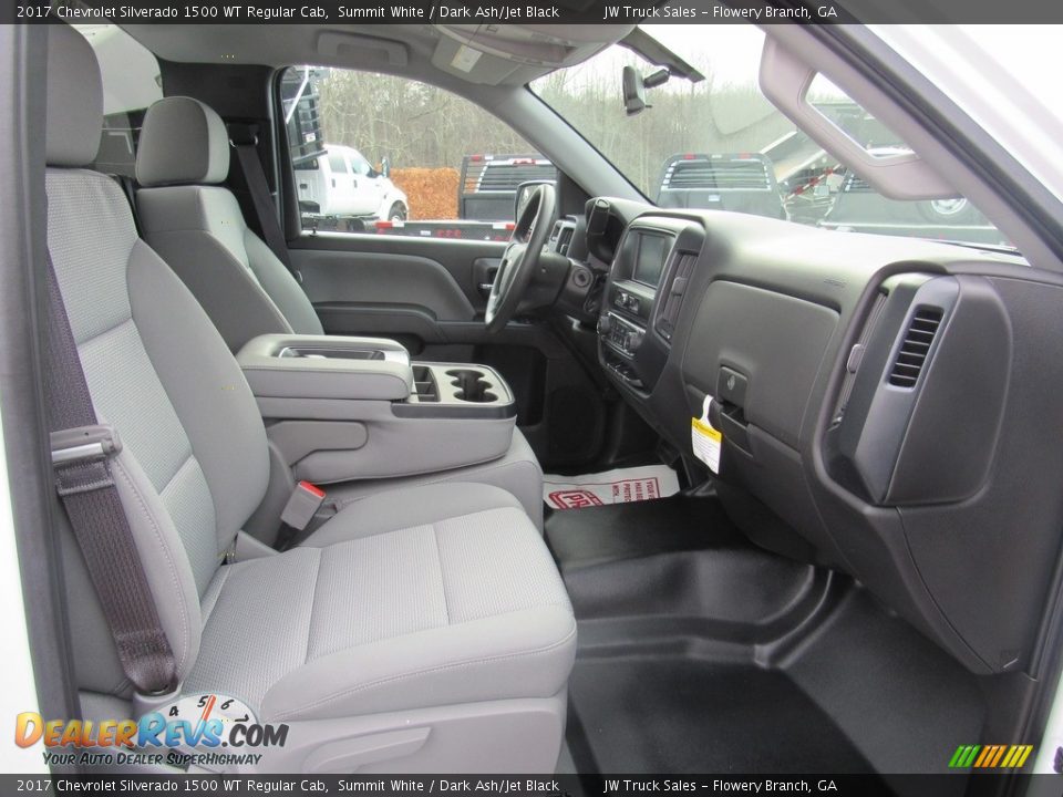 2017 Chevrolet Silverado 1500 WT Regular Cab Summit White / Dark Ash/Jet Black Photo #16