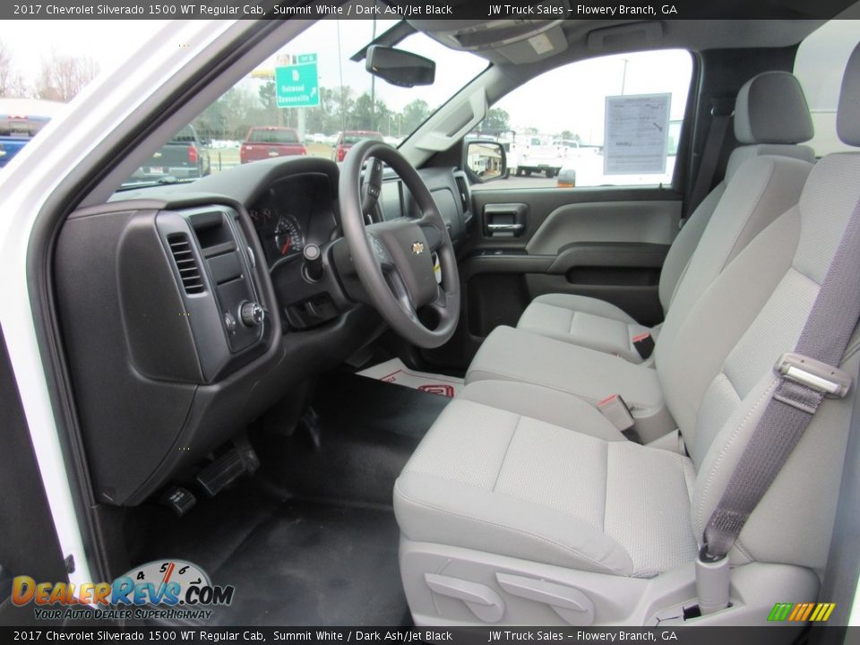 2017 Chevrolet Silverado 1500 WT Regular Cab Summit White / Dark Ash/Jet Black Photo #23