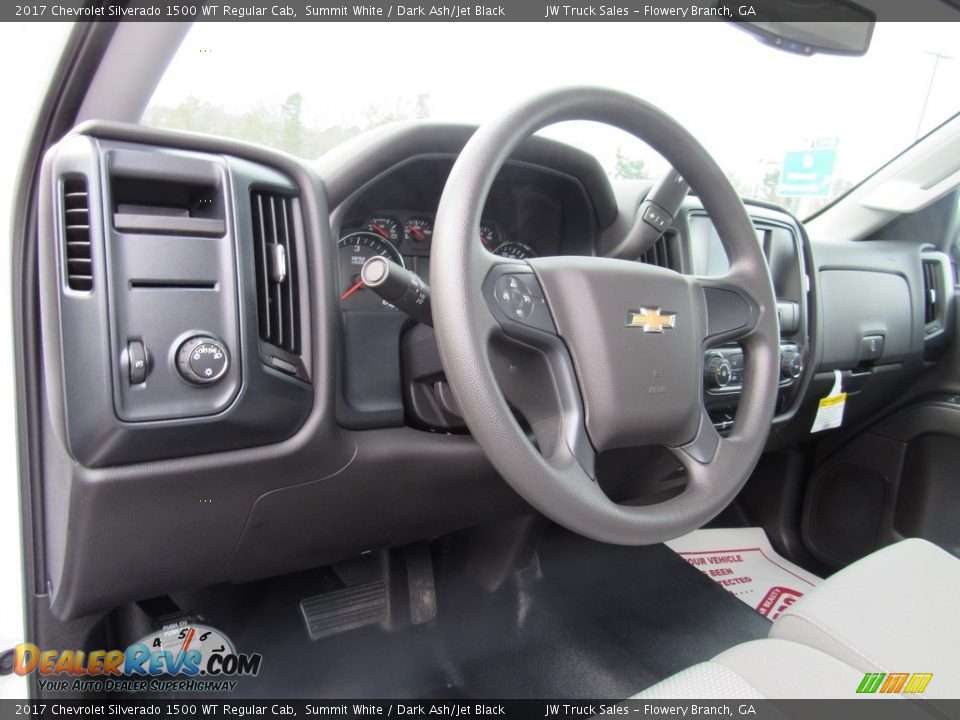 2017 Chevrolet Silverado 1500 WT Regular Cab Summit White / Dark Ash/Jet Black Photo #24