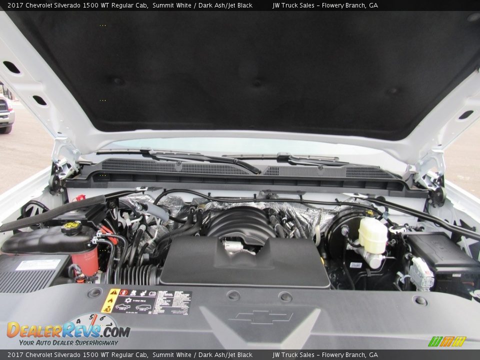 2017 Chevrolet Silverado 1500 WT Regular Cab Summit White / Dark Ash/Jet Black Photo #27