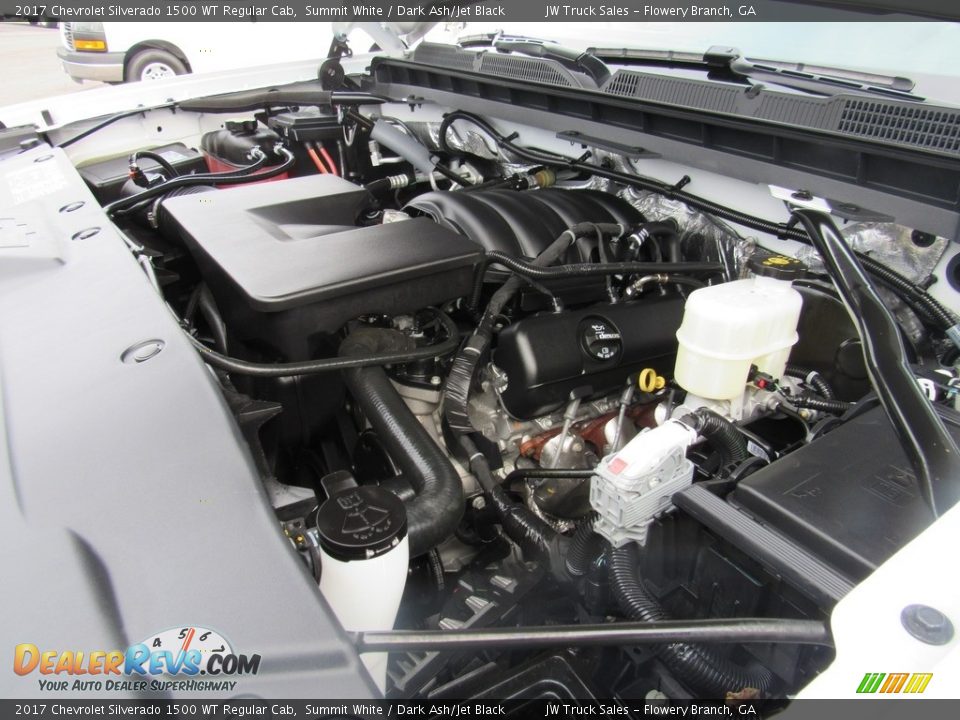 2017 Chevrolet Silverado 1500 WT Regular Cab Summit White / Dark Ash/Jet Black Photo #28