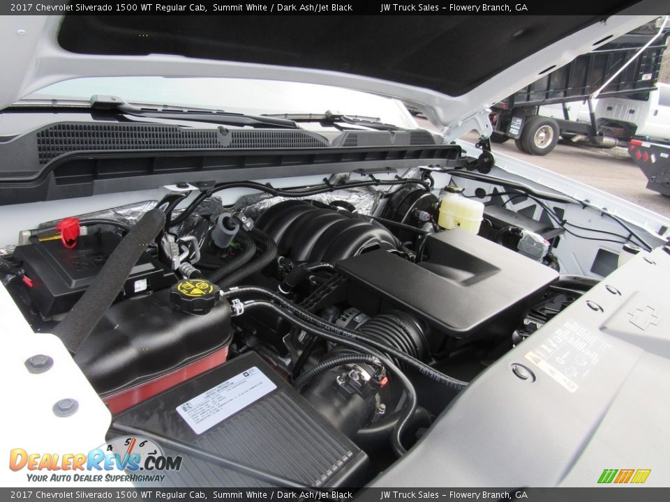 2017 Chevrolet Silverado 1500 WT Regular Cab Summit White / Dark Ash/Jet Black Photo #29