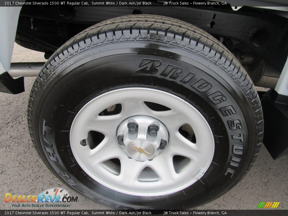 2017 Chevrolet Silverado 1500 WT Regular Cab Summit White / Dark Ash/Jet Black Photo #32