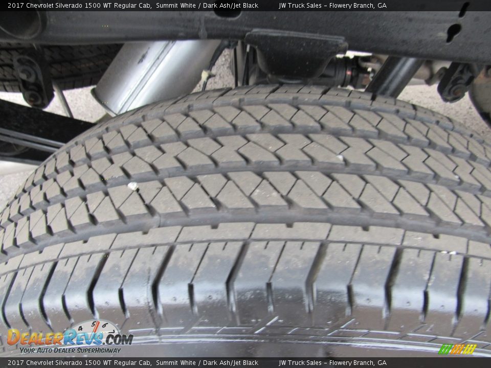 2017 Chevrolet Silverado 1500 WT Regular Cab Summit White / Dark Ash/Jet Black Photo #33