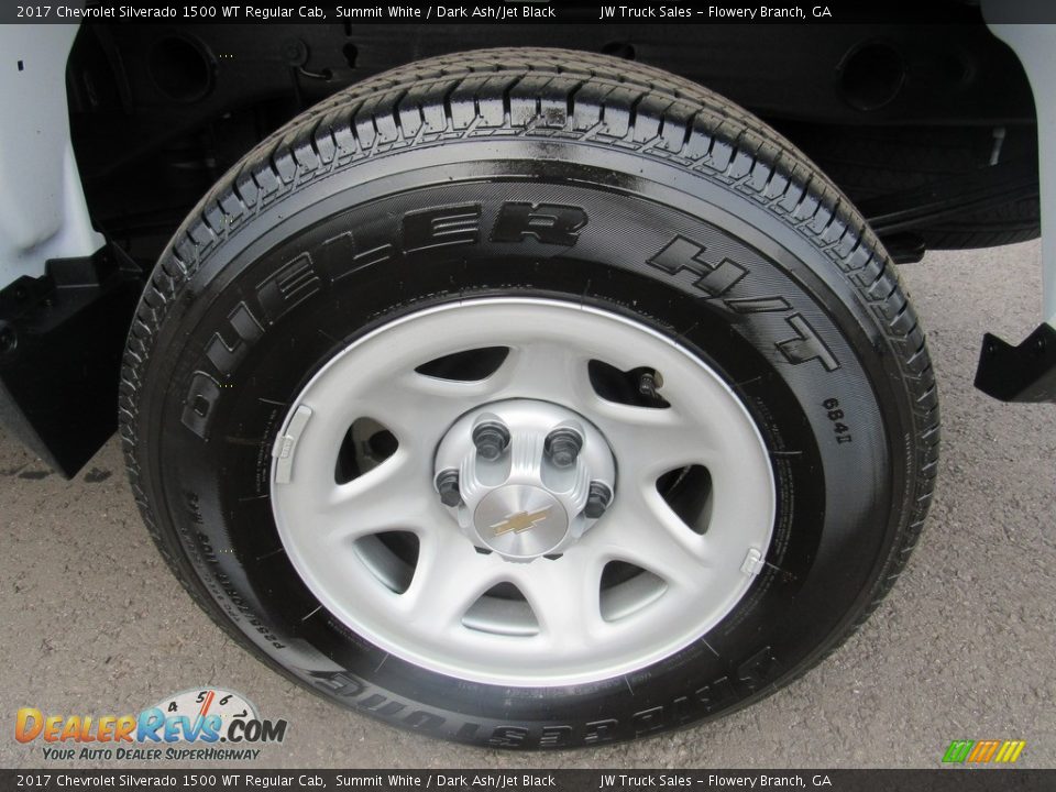 2017 Chevrolet Silverado 1500 WT Regular Cab Summit White / Dark Ash/Jet Black Photo #34