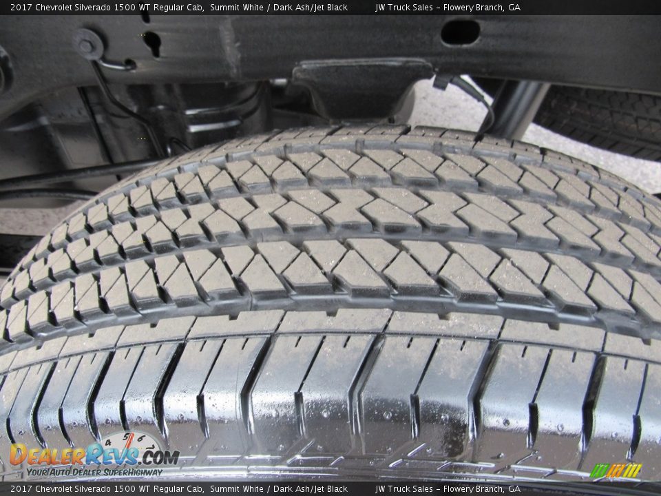 2017 Chevrolet Silverado 1500 WT Regular Cab Summit White / Dark Ash/Jet Black Photo #35