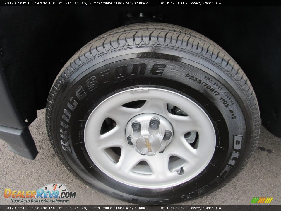 2017 Chevrolet Silverado 1500 WT Regular Cab Summit White / Dark Ash/Jet Black Photo #36