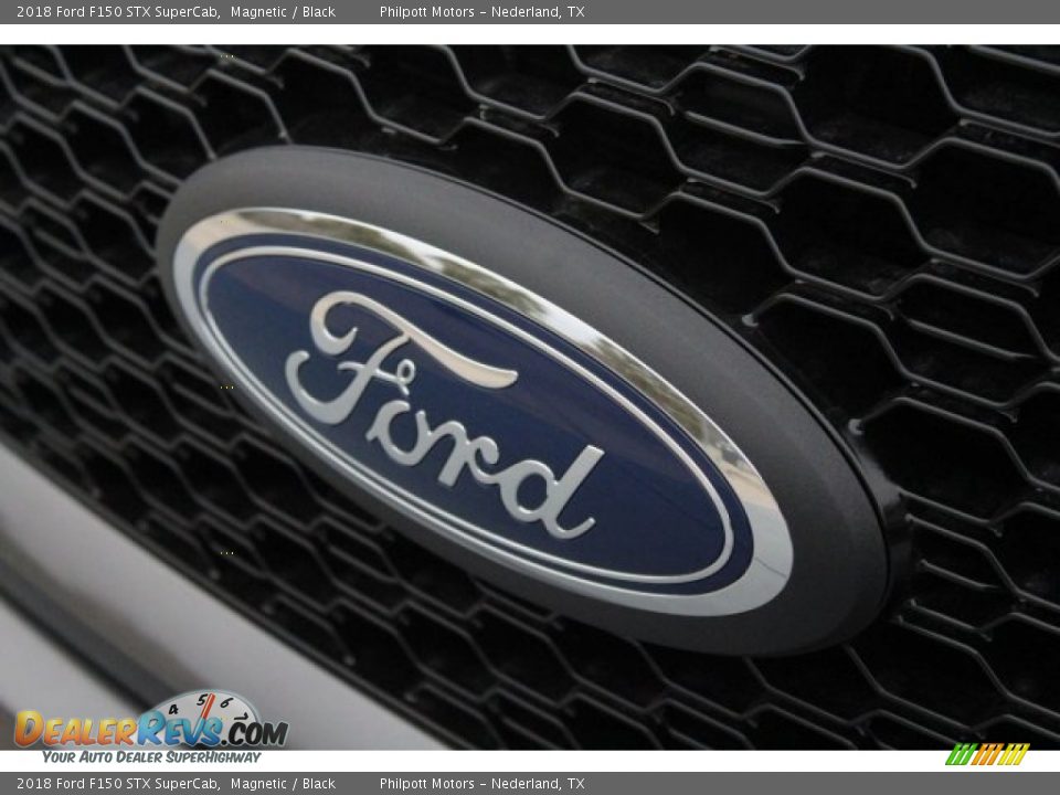 2018 Ford F150 STX SuperCab Magnetic / Black Photo #4