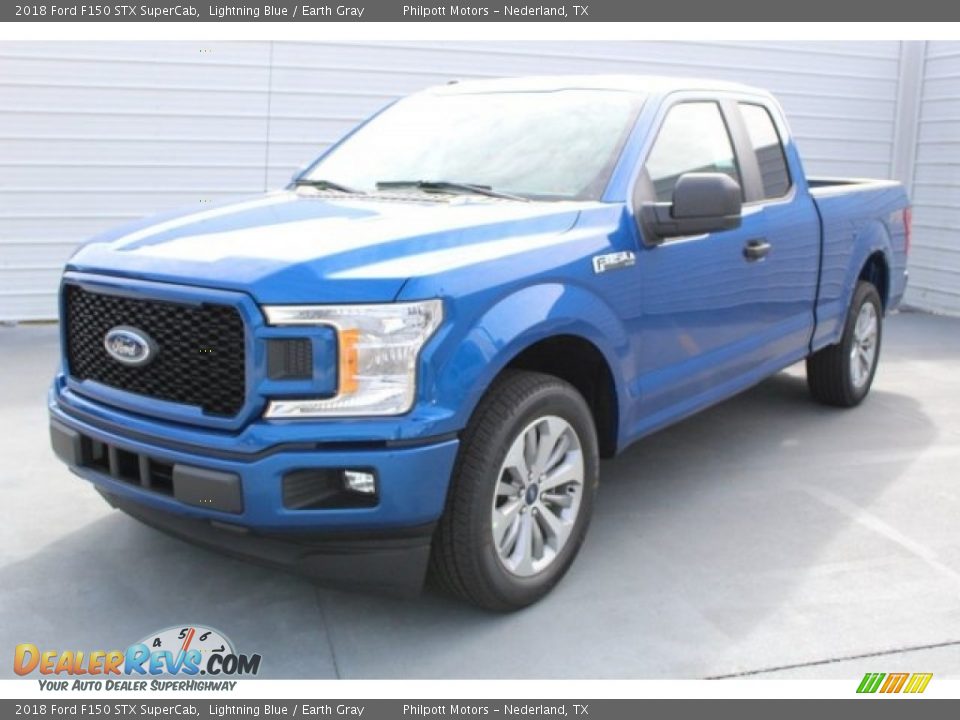 Front 3/4 View of 2018 Ford F150 STX SuperCab Photo #3
