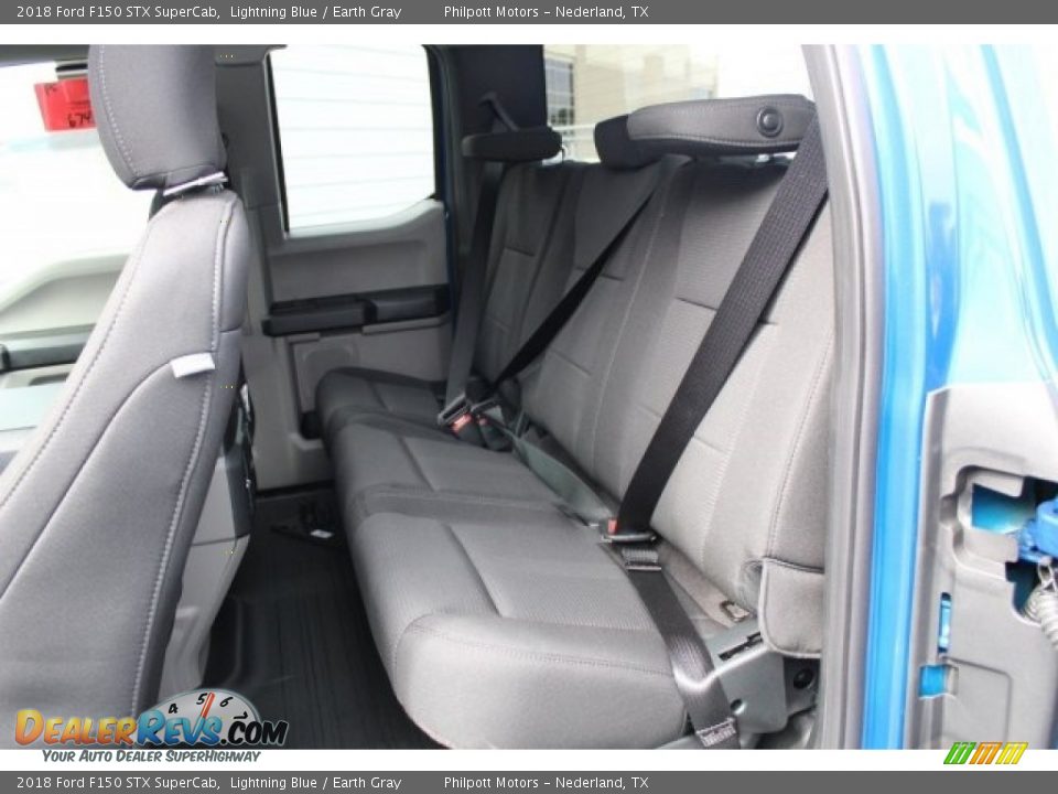 Rear Seat of 2018 Ford F150 STX SuperCab Photo #19