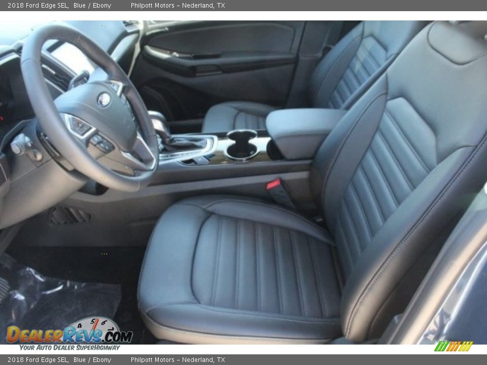 2018 Ford Edge SEL Blue / Ebony Photo #10