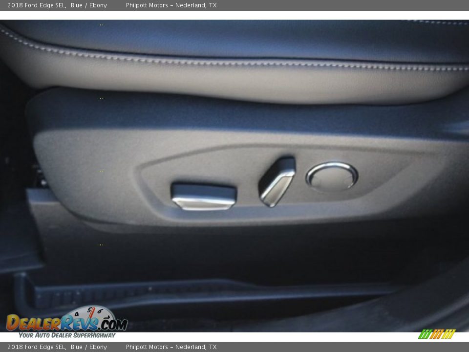 2018 Ford Edge SEL Blue / Ebony Photo #11