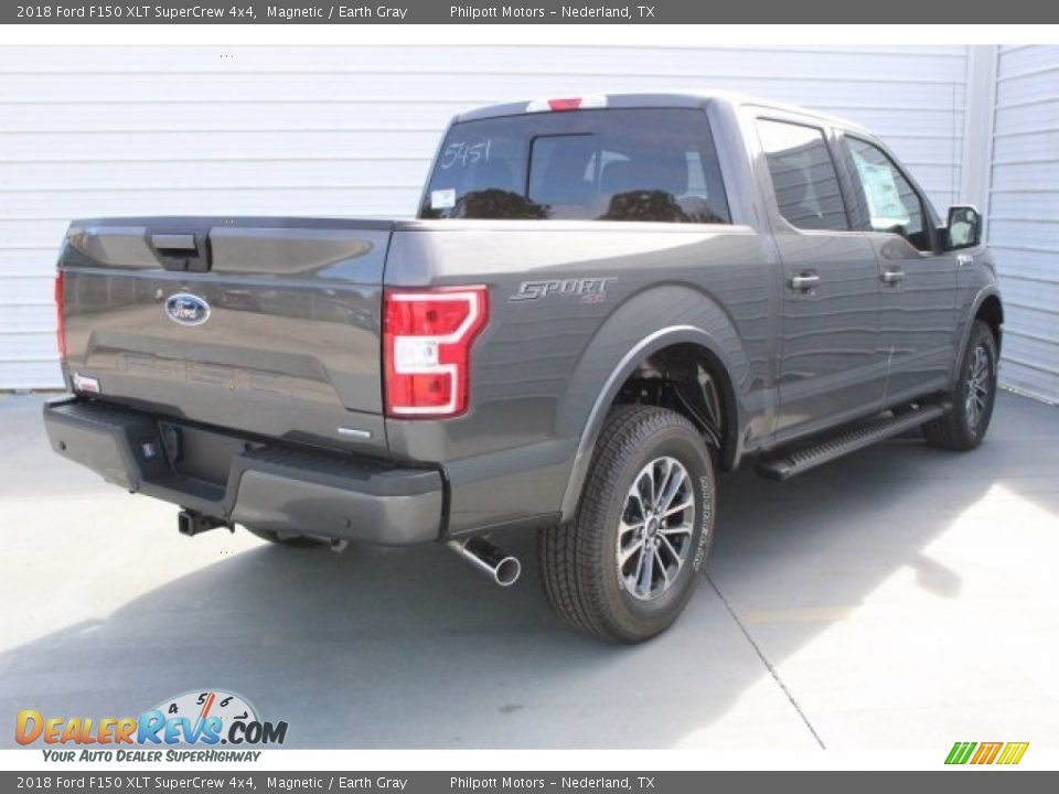 2018 Ford F150 XLT SuperCrew 4x4 Magnetic / Earth Gray Photo #7