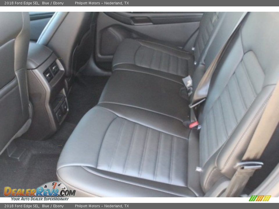 2018 Ford Edge SEL Blue / Ebony Photo #19