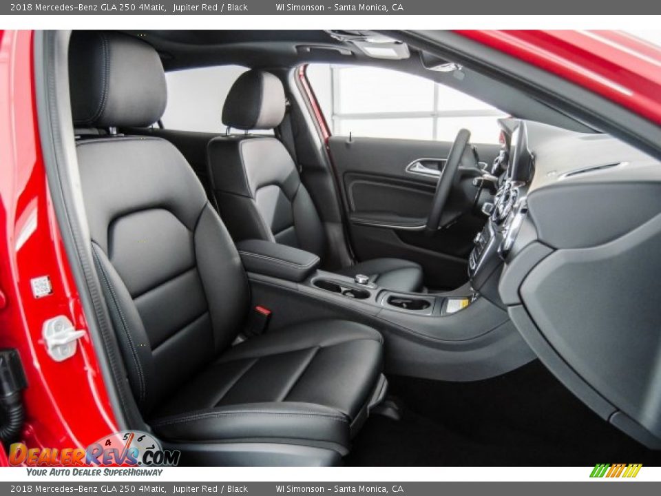 2018 Mercedes-Benz GLA 250 4Matic Jupiter Red / Black Photo #2
