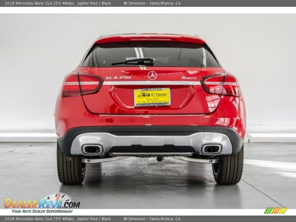 2018 Mercedes-Benz GLA 250 4Matic Jupiter Red / Black Photo #4
