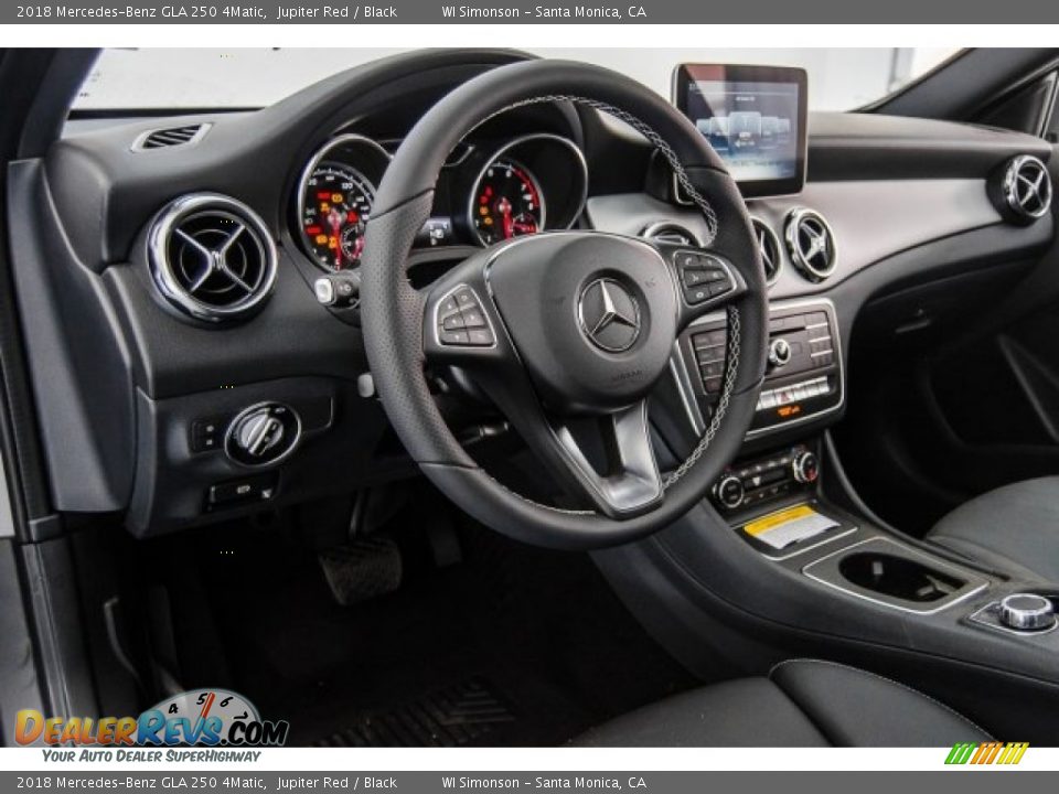 2018 Mercedes-Benz GLA 250 4Matic Jupiter Red / Black Photo #6