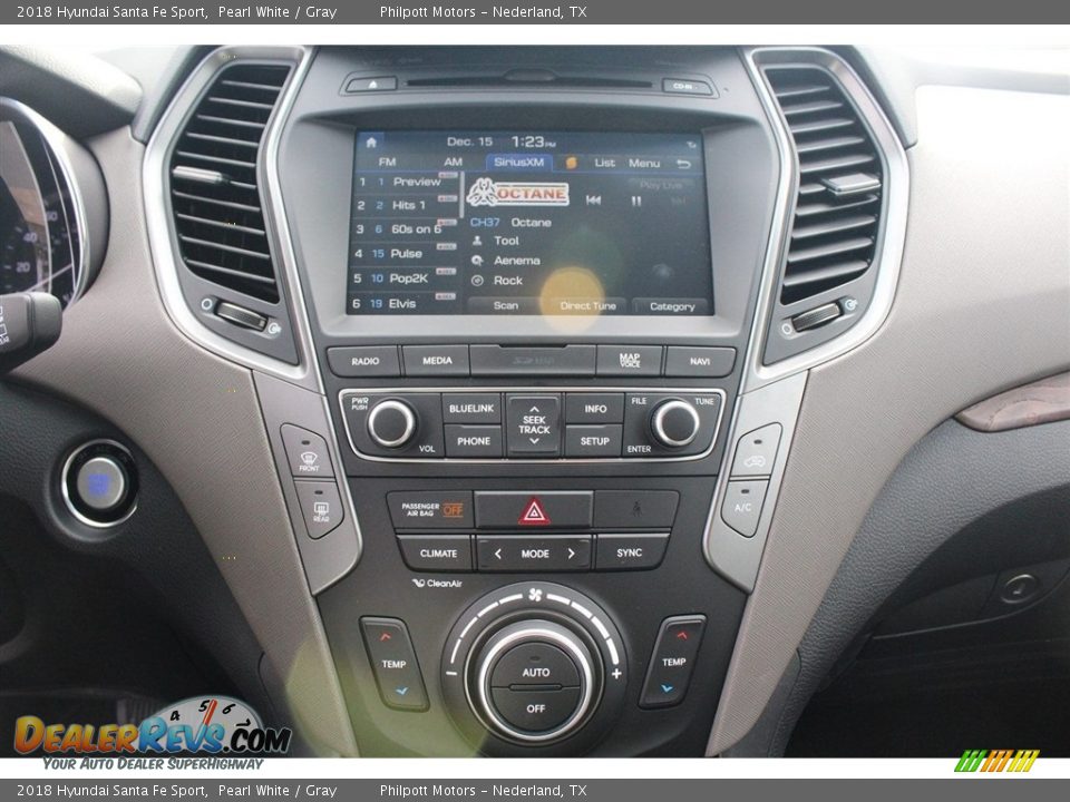 2018 Hyundai Santa Fe Sport Pearl White / Gray Photo #15
