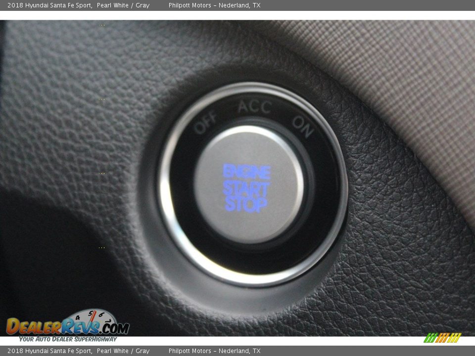 2018 Hyundai Santa Fe Sport Pearl White / Gray Photo #17
